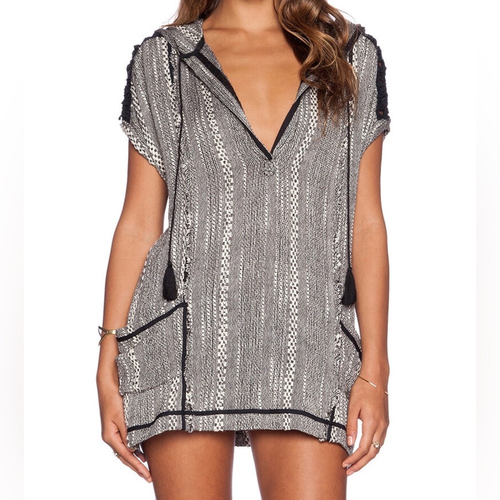 Black and White Women's Top